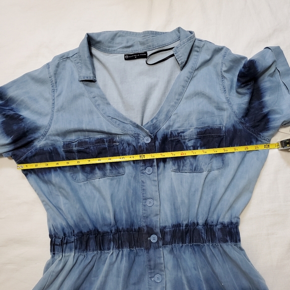 Fashion To Figure Indigo Tiedye Romper NEW - Picture 9 of 13